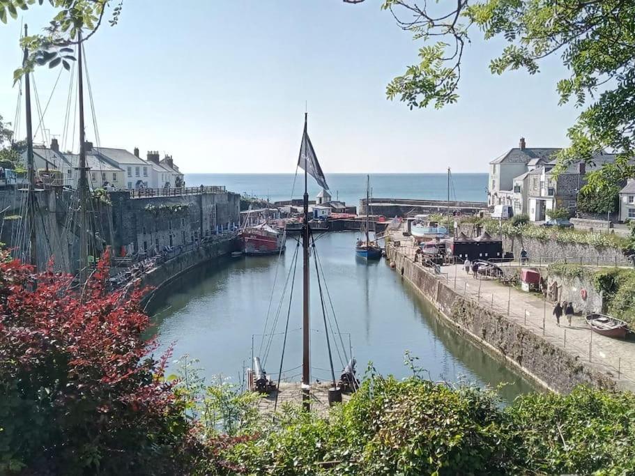 The Captain'S House Charlestown St Austell Exterior foto